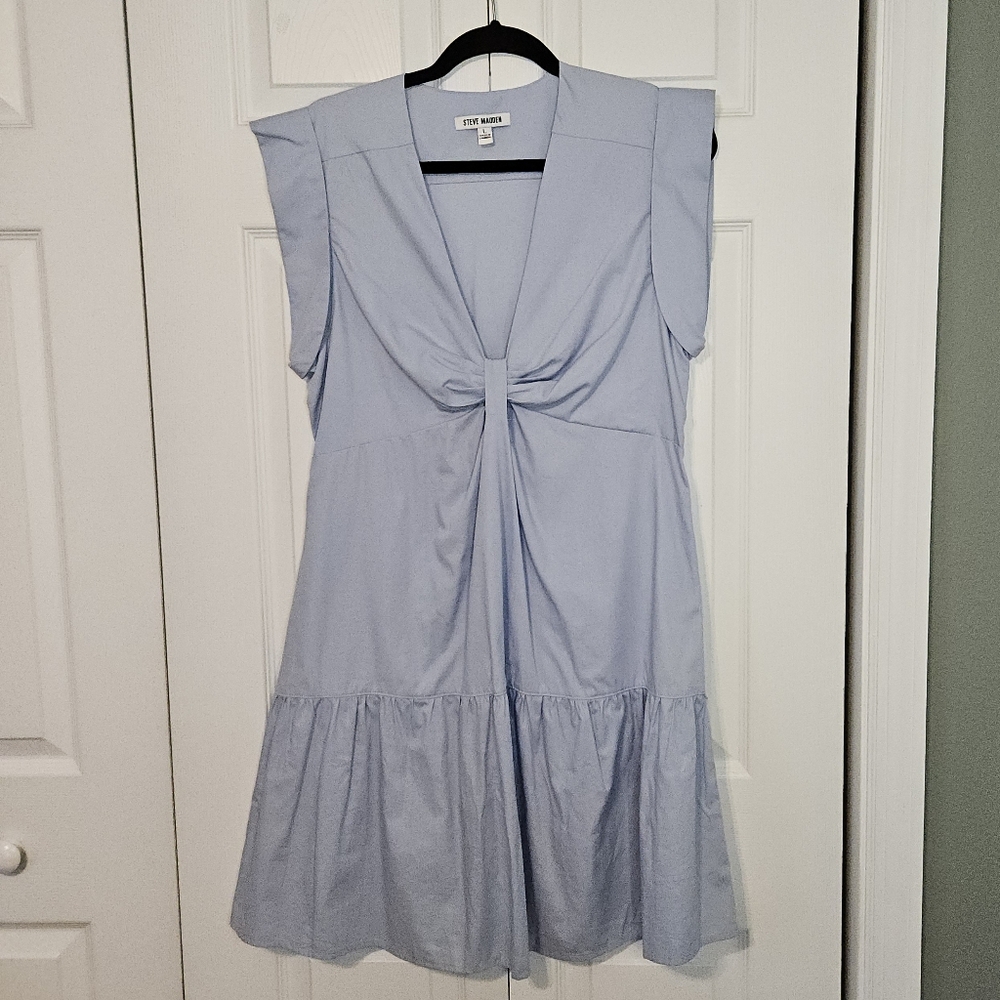 Steve Madden Light Blue Mini Dress